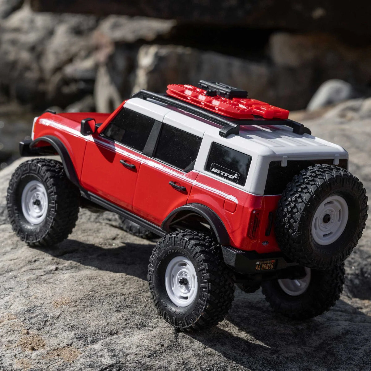 Axial SCX24 Ford Bronco Heritage Edition 4X4 RTR RC – Red – 1:24