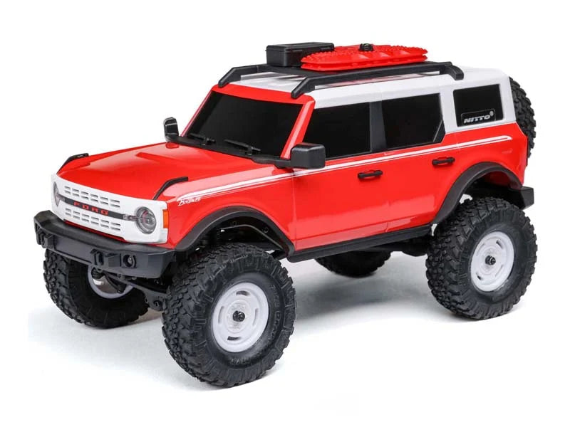 Axial SCX24 Ford Bronco Heritage Edition 4X4 RTR RC – Red – 1:24
