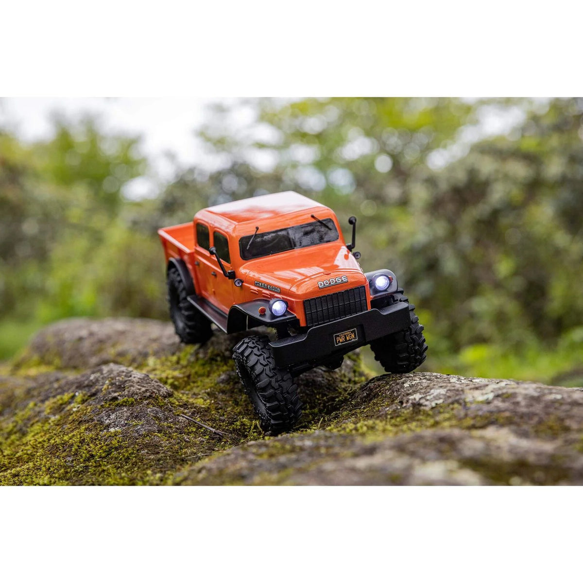SCX24 Dodge Power Wagon 4X4 RTR Orange – Axial 1:24 RC