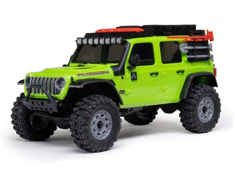 SCX30 Jeep Wrangler JLU 4X4 RTR Green – Axial 1:30 RC