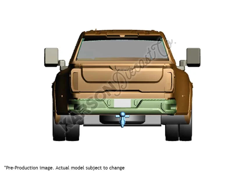 2022 GMC Sierra 3500 Denali Dually Pacific Blue Karson Exclusive 1:64 - 51704A