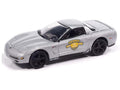 2003 Chevrolet C5 Corvette Metallic Silver Air Force Tribute 1:64 Johnny Lightning