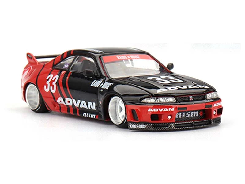 Nissan Skyline GT-R R33 Kaido Works ADVAN (Kaido House x Mini GT) 1:64 - KHMG191