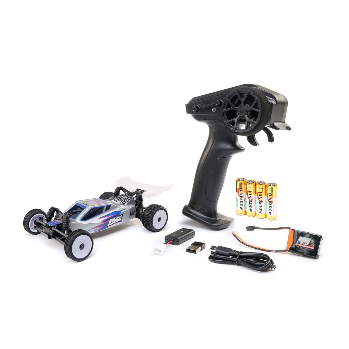 Losi Micro-B 2S 2WD RTR RC Race Buggy – 1:24