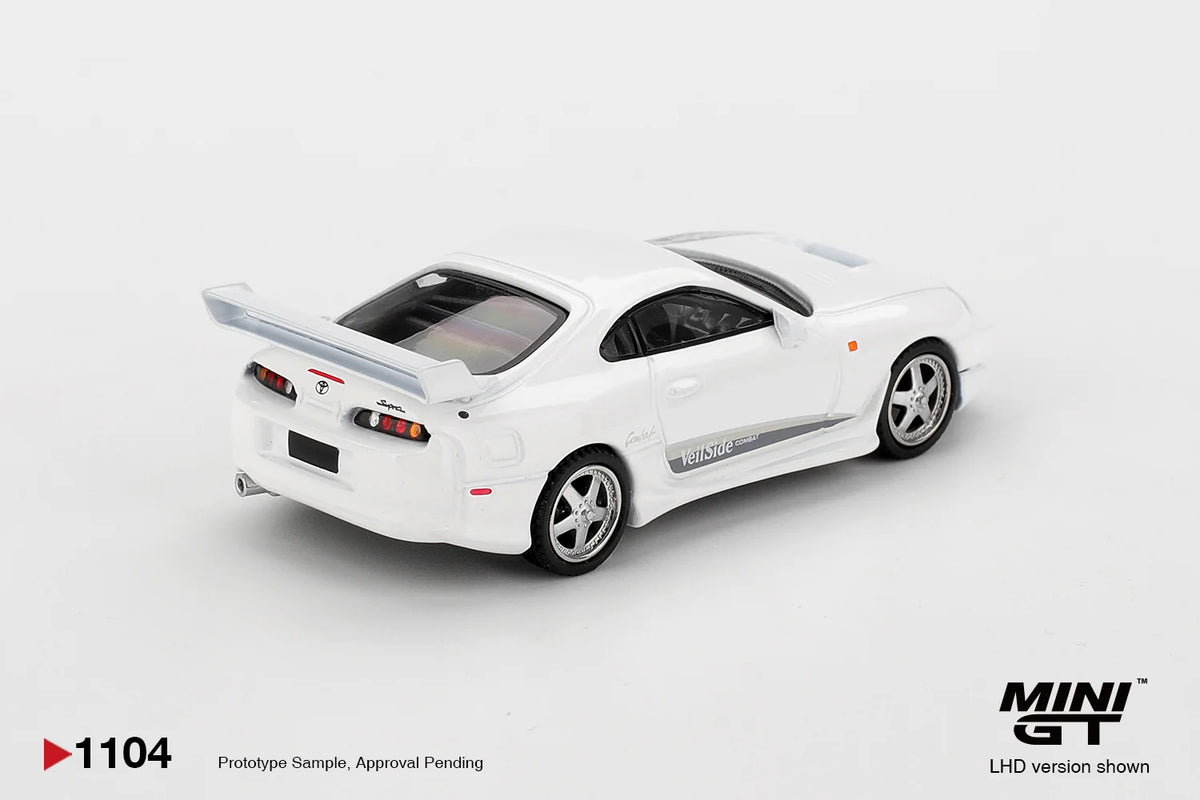 Toyota Supra VeilSide Combat V-I White (Mini GT) 1:64 - MGT01104