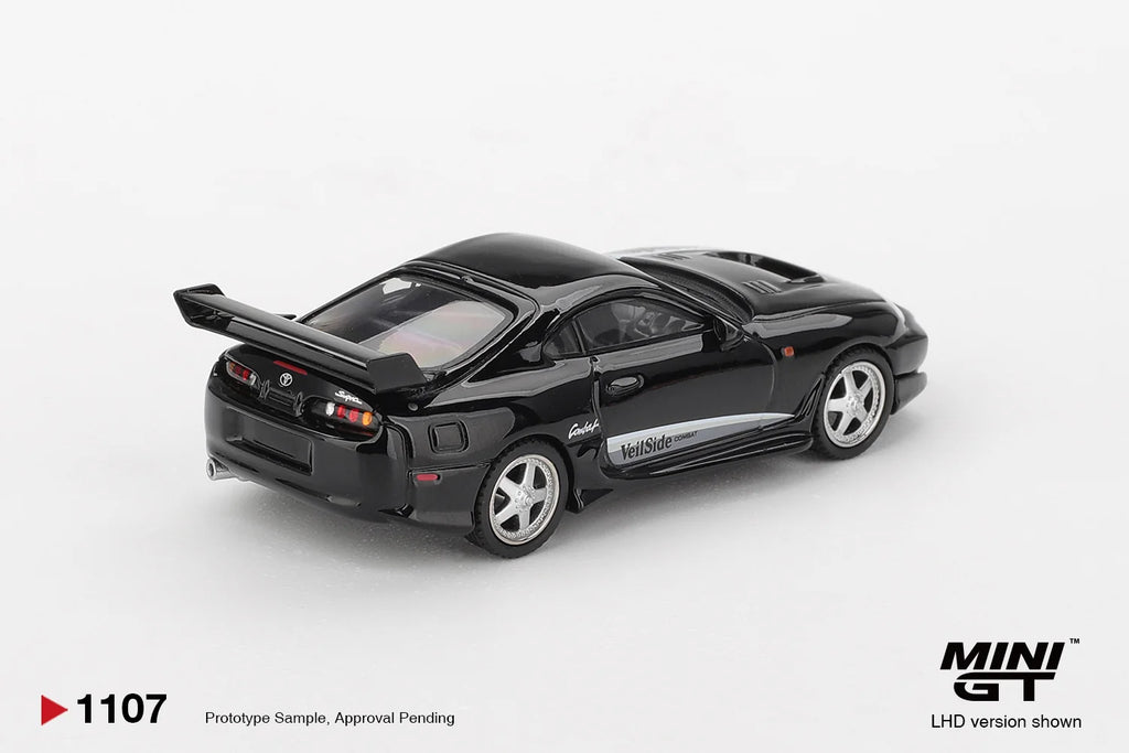 Toyota Supra VeilSide Combat V-II - Black (Mini GT) Diecast 1:64 - TSM MGT01107