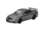 Nissan Skyline GT-R R34 NISMO CRS Dark Metal Gray (Mini GT) 1:64 - MGT01160