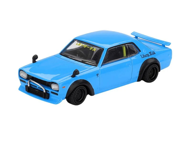 Nissan Skyline LB★Works Hakosuka Baby Blue (Mini GT) 1:64 Diecast Model - MGT01169