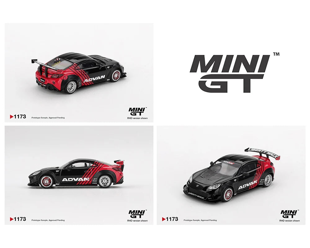 Toyota GR86 LB-Nation Advan (Mini GT) 1:64 - MGT01173