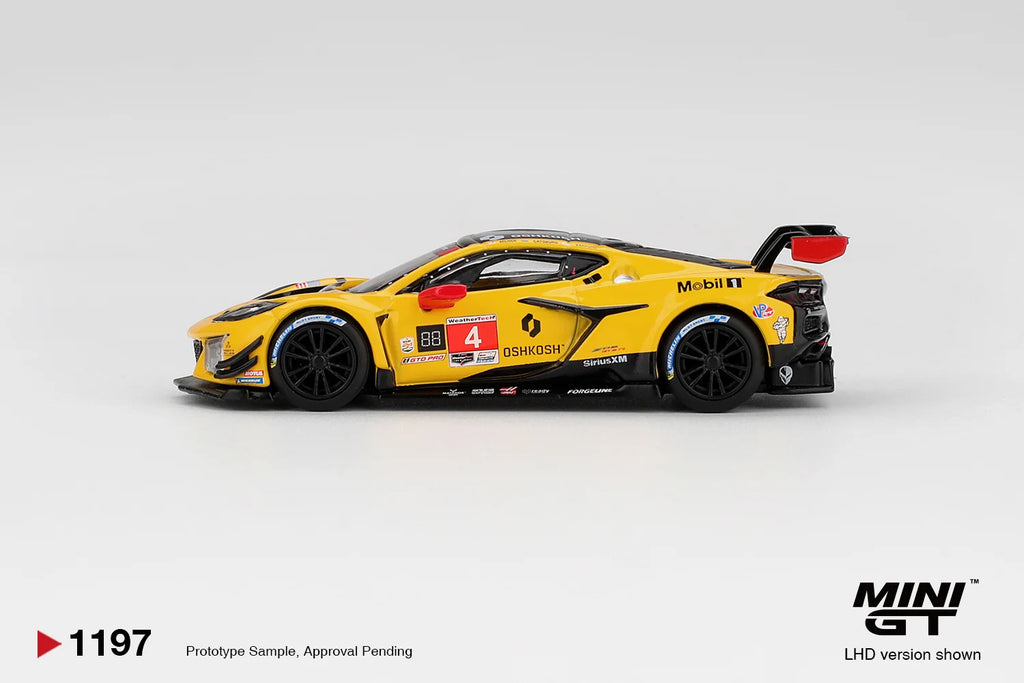 Chevrolet Corvette Z06 GT3.R #4 2025 IMSA Daytona 24 Hrs (Mini GT) 1:64 - MGT01197