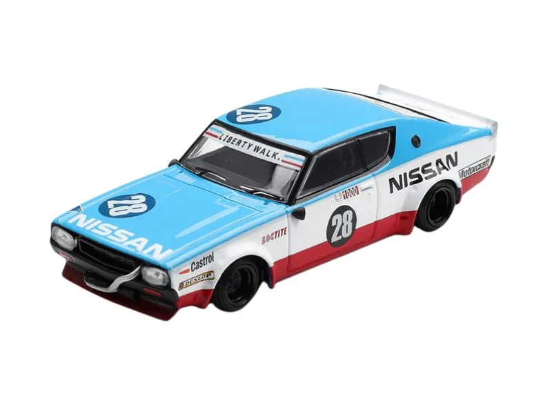 Nissan Skyline Kenmeri Liberty Walk Nissan Racing '75 Concept (Mini GT) 1:64 - MGT01212