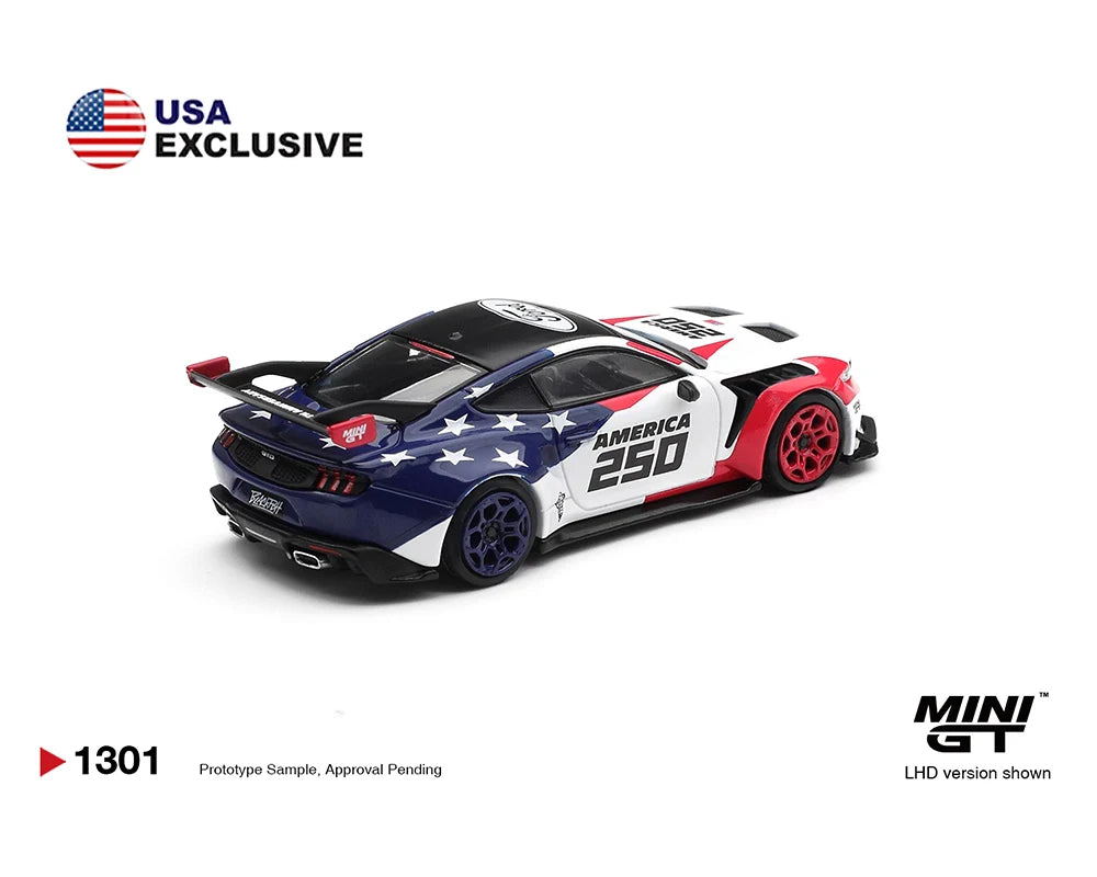 Ford Mustang GTD America 250 USA Exclusive (Mini GT) Diecast 1:64 - TSM MGT01301