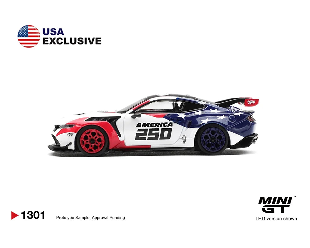 Ford Mustang GTD America 250 USA Exclusive (Mini GT) 1:64 - MGT01301
