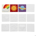 DIY Paint Your Own Ceramic Tile Magnets Craft Kit