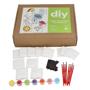 DIY Paint Your Own Ceramic Tile Magnets Craft Kit