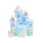 DIY Wooden Paint-Your-Own Birdhouse Craft Kit (Set of 12 Hanging Mini Birdhouses)
