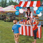 Red, White & Blue Carnival Bottle Ring Toss Game (25-Piece Set)