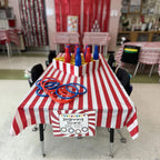 Red, White & Blue Carnival Bottle Ring Toss Game (25-Piece Set)