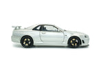 1999 Nissan Skyline GT-R BNR34 w/ Nismo Parts Diecast – 1:18