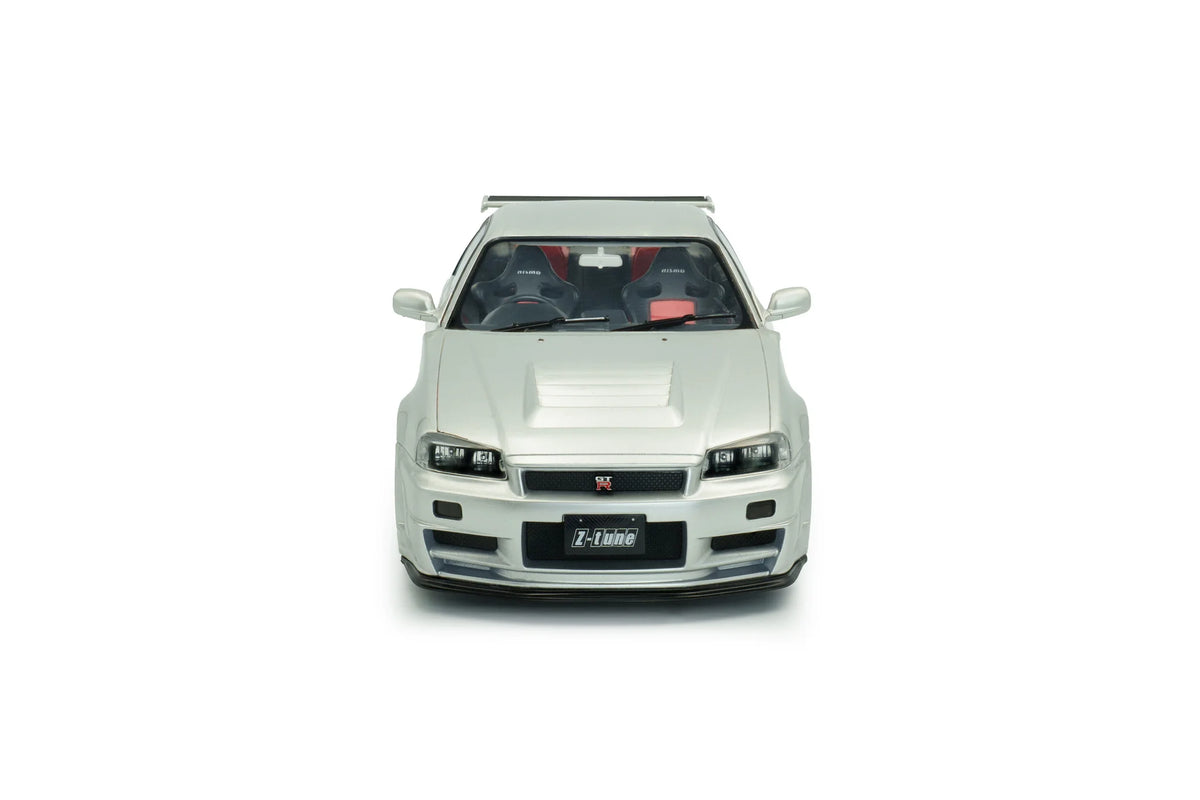 1999 Nissan Skyline GT-R BNR34 w/ Nismo Parts Diecast – 1:18