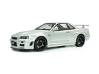 1999 Nissan Skyline GT-R BNR34 w/ Nismo Parts Diecast – 1:18