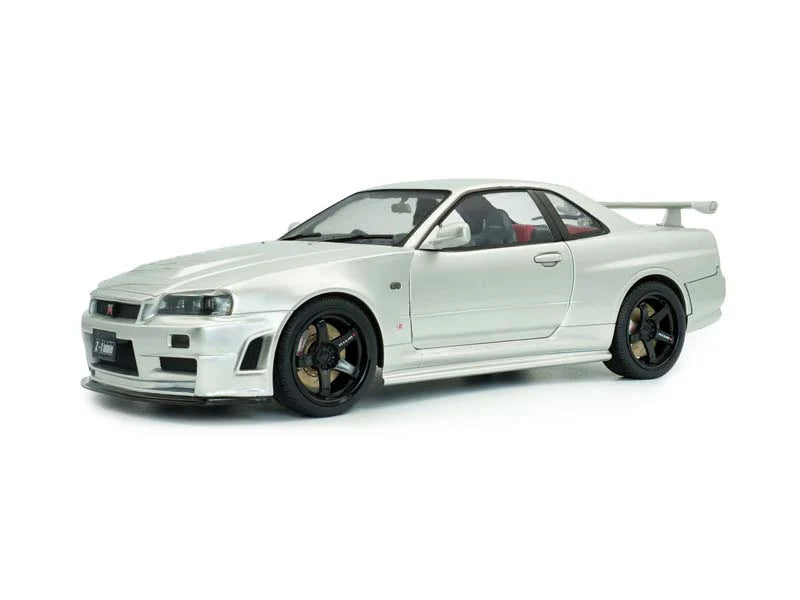 1999 Nissan Skyline GT-R BNR34 w/ Nismo Parts Diecast – 1:18