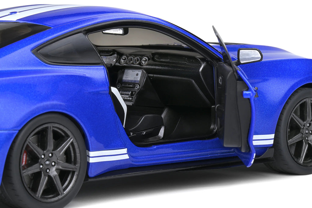 2020 Ford Mustang Shelby GT500 Fast Track Performance Blue – Solido 1:18 Diecast