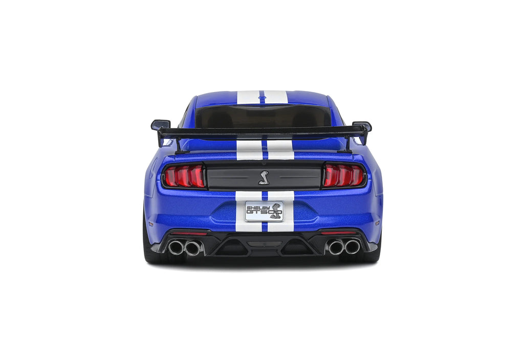 2020 Ford Mustang Shelby GT500 Fast Track Performance Blue – Solido 1:18 Diecast