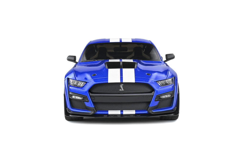2020 Ford Mustang Shelby GT500 Fast Track Performance Blue – Solido 1:18 Diecast
