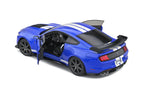 2020 Ford Mustang Shelby GT500 Fast Track Performance Blue – Solido 1:18 Diecast