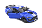 2020 Ford Mustang Shelby GT500 Fast Track Performance Blue – Solido 1:18 Diecast