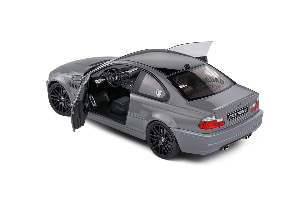 2000 BMW E46 M3 Coupe Streetfighters Nardo Grey Solido 1:18 - S1806508