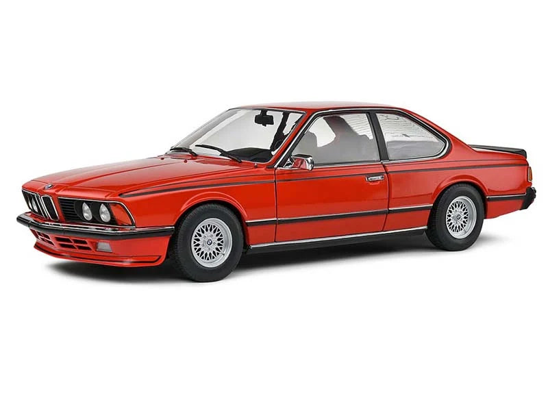 1984 BMW 635 CSI E24 Red Diecast – Solido – 1:18