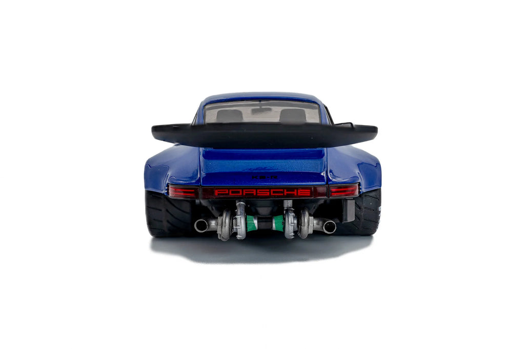 Porsche KS-R by Khyzyl Saleem Dark Blue Metallic Diecast – Solido – 1:18