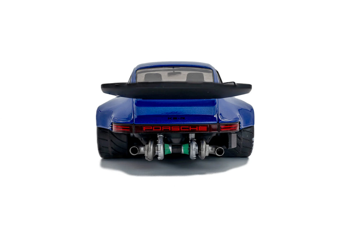 Porsche KS-R by Khyzyl Saleem Dark Blue Metallic Diecast – Solido – 1:18