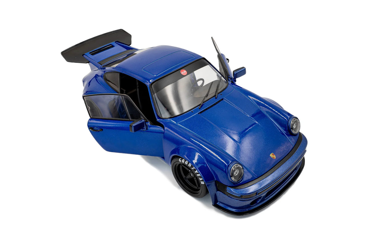 Porsche KS-R by Khyzyl Saleem Dark Blue Metallic Diecast – Solido – 1:18