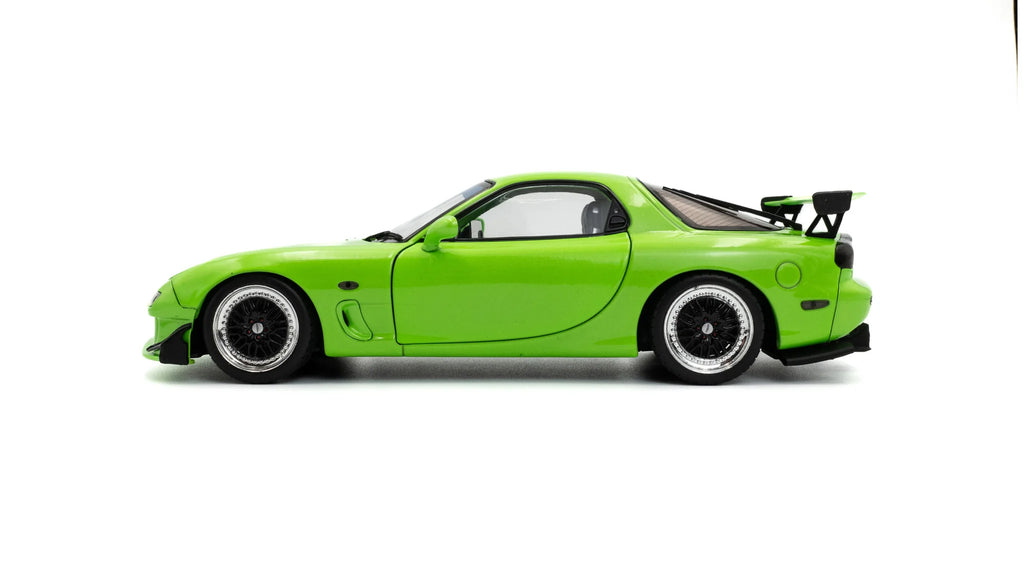 1999 Mazda RX-7 FD3RS Solido Works Neon Green Diecast – 1:18