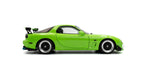 1999 Mazda RX-7 FD3RS Solido Works Neon Green Diecast – 1:18