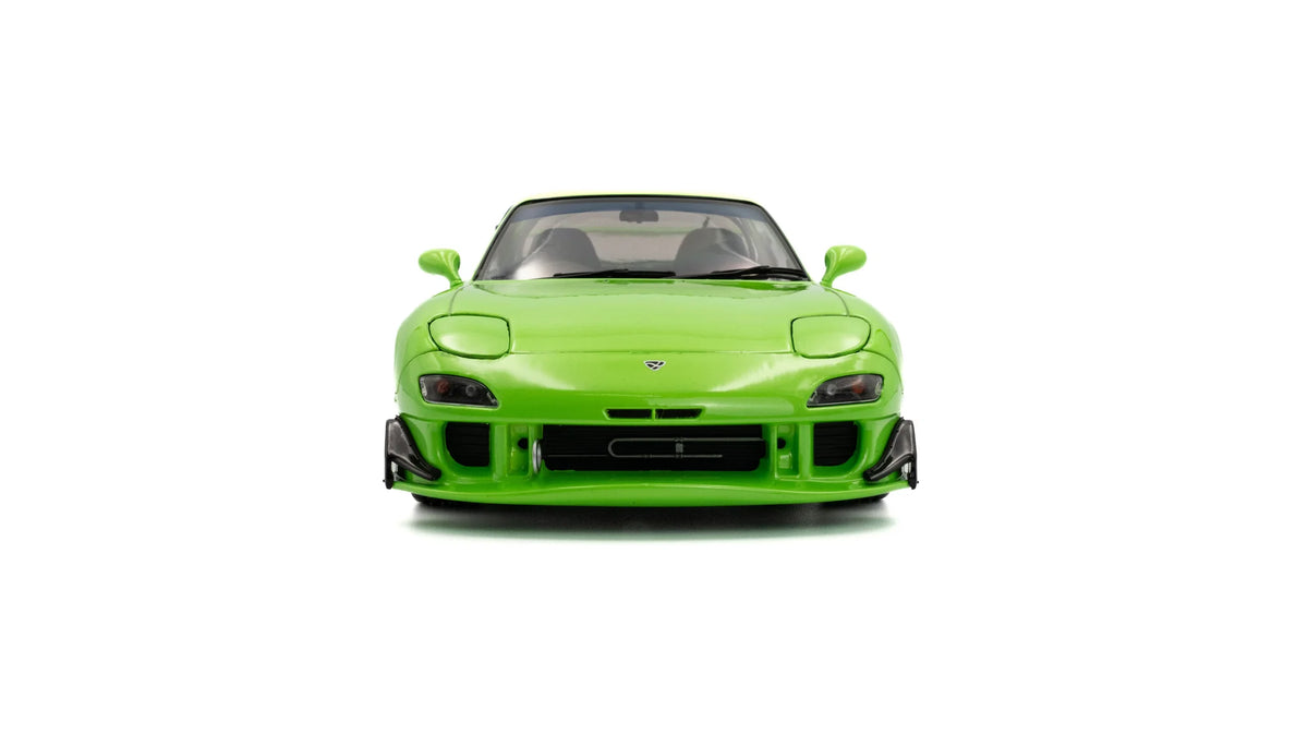 1999 Mazda RX-7 FD3RS Solido Works Neon Green Diecast – 1:18
