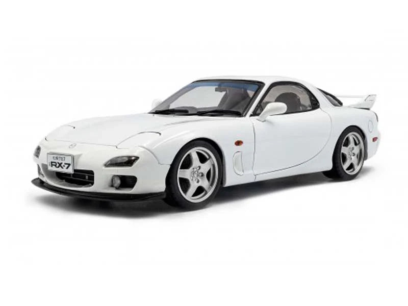 1999 Mazda RX-7 FD3RS Pure White Diecast – 1:18