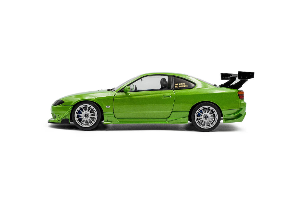 1999 Nissan Silvia S15 Spec-R Aero Solido Works Green 1:18 - S1812203