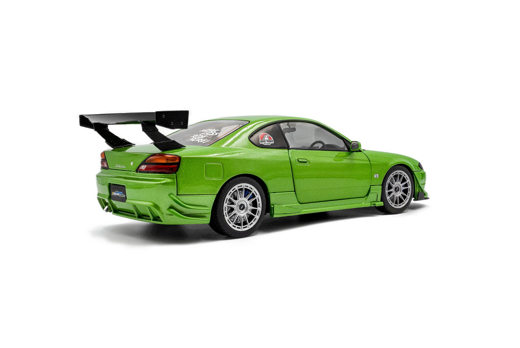 1999 Nissan Silvia S15 Spec-R Aero Solido Works Green 1:18 - S1812203