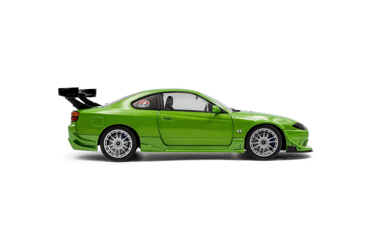 1999 Nissan Silvia S15 Spec-R Aero Solido Works Green 1:18 - S1812203