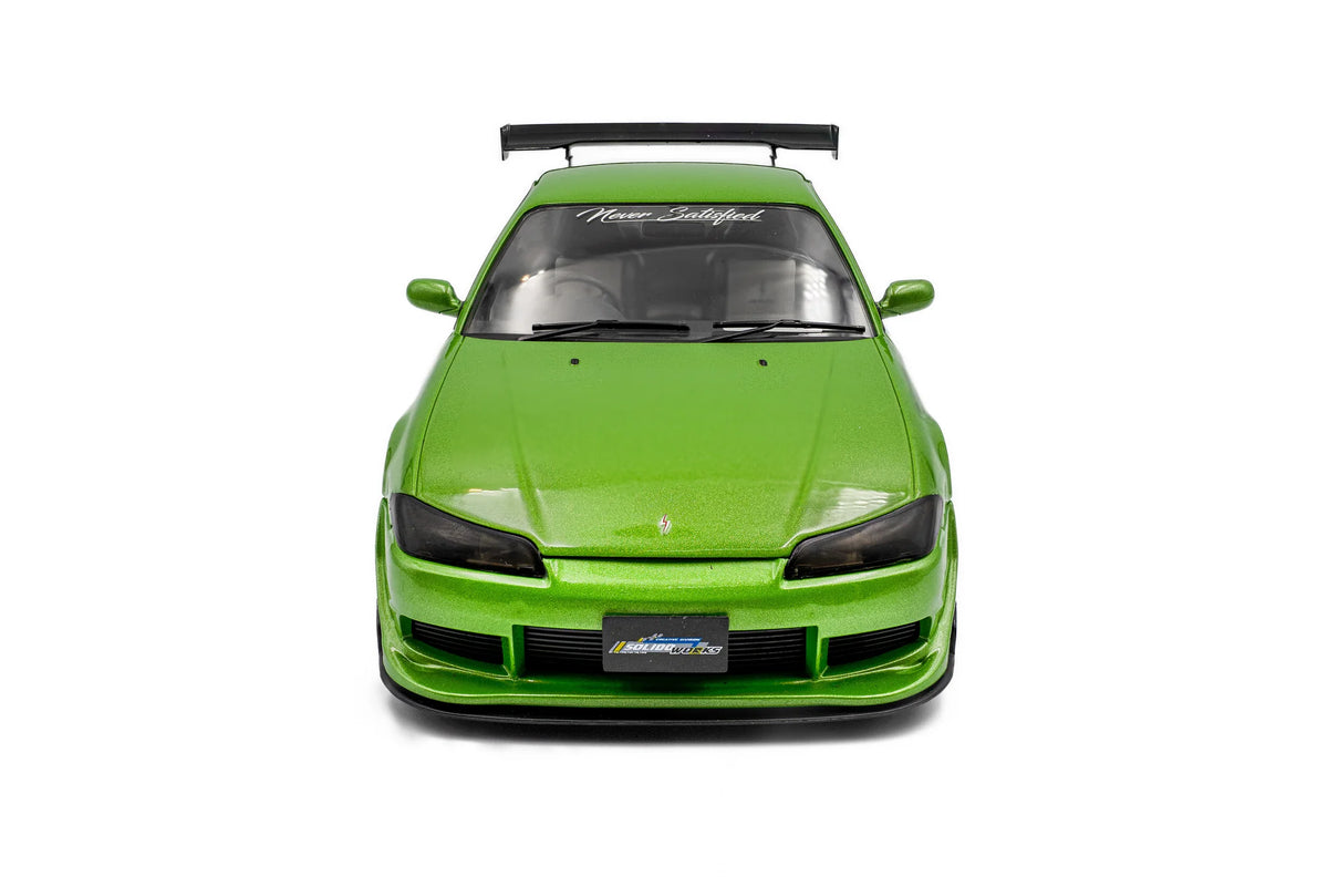 1999 Nissan Silvia S15 Spec-R Aero Solido Works Green 1:18 - S1812203