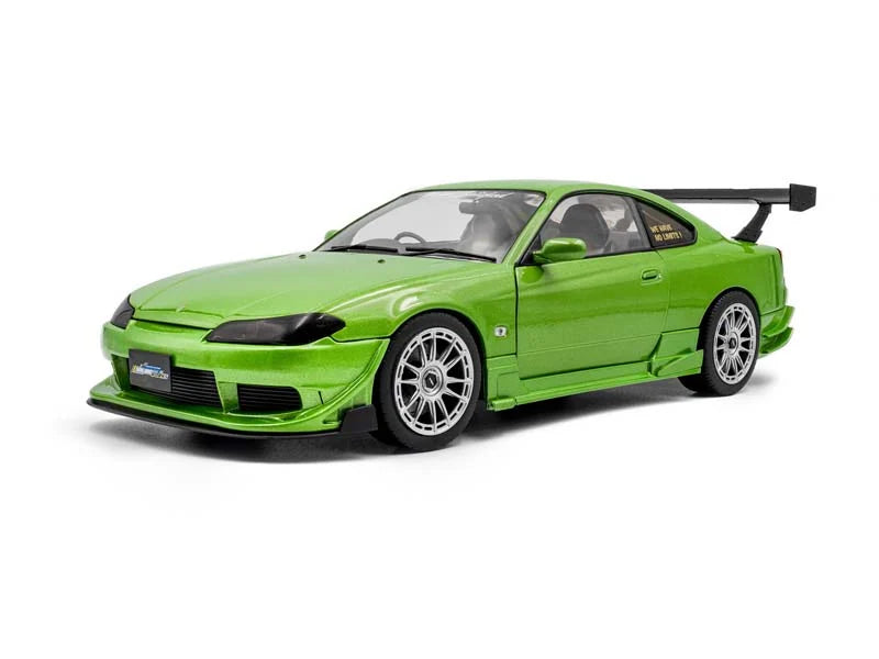 1999 Nissan Silvia S15 Spec-R Aero Solido Works Green 1:18 - S1812203