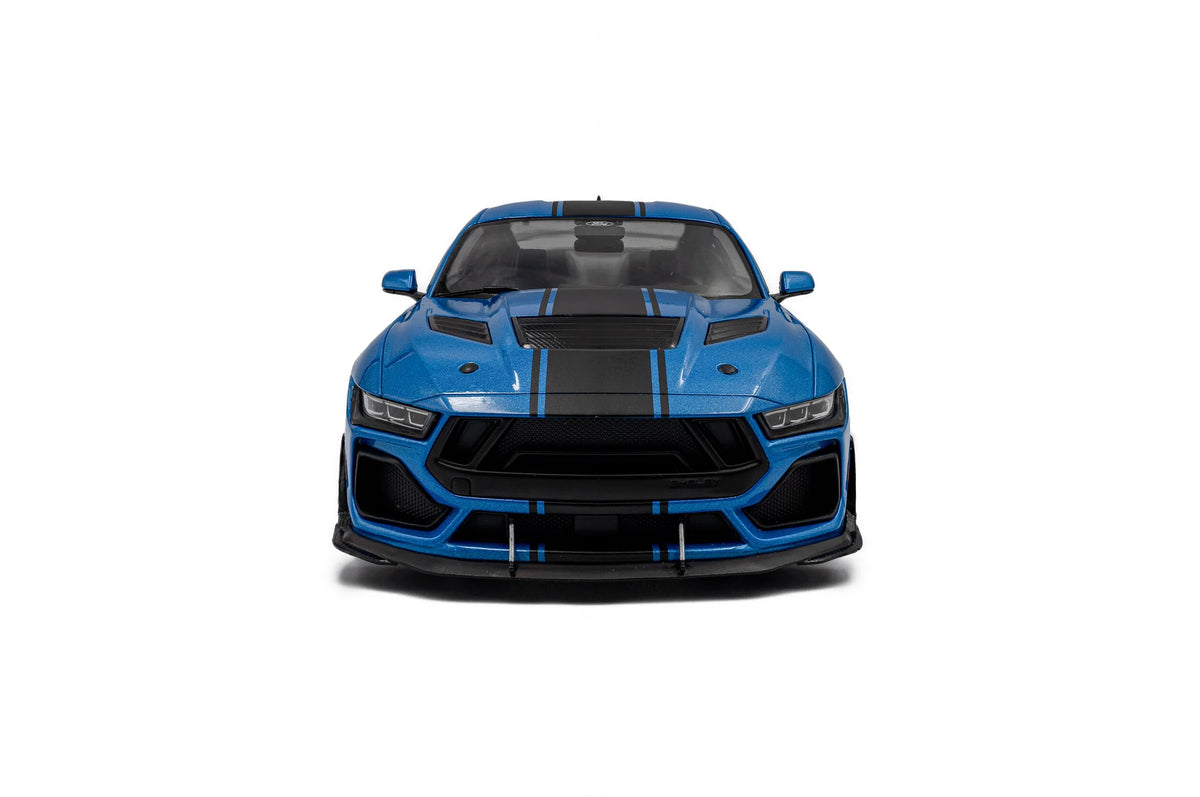 2025 Ford Mustang Shelby Super Snake Grabber Blue – Solido 1:18 Diecast