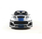 2025 Ford Mustang Shelby Super Snake Grey/Blue – Solido 1:18 Diecast