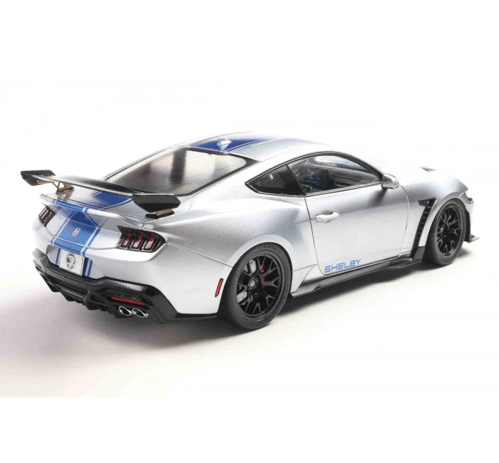 2025 Ford Mustang Shelby Super Snake Grey/Blue – Solido 1:18 Diecast