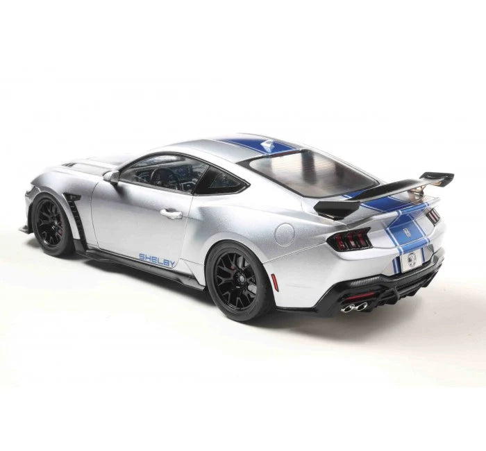 2025 Ford Mustang Shelby Super Snake Grey/Blue – Solido 1:18 Diecast