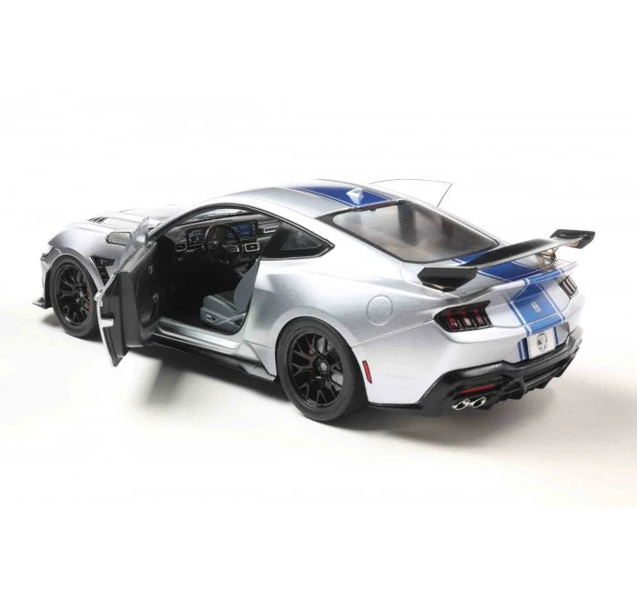 2025 Ford Mustang Shelby Super Snake Grey/Blue – Solido 1:18 Diecast